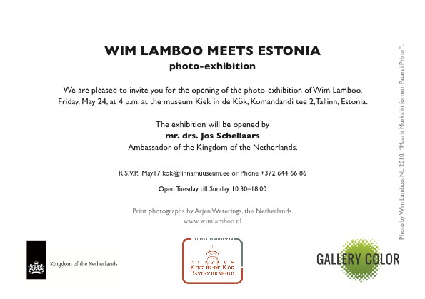 WIM LAMBOO MEETS ESTONIA